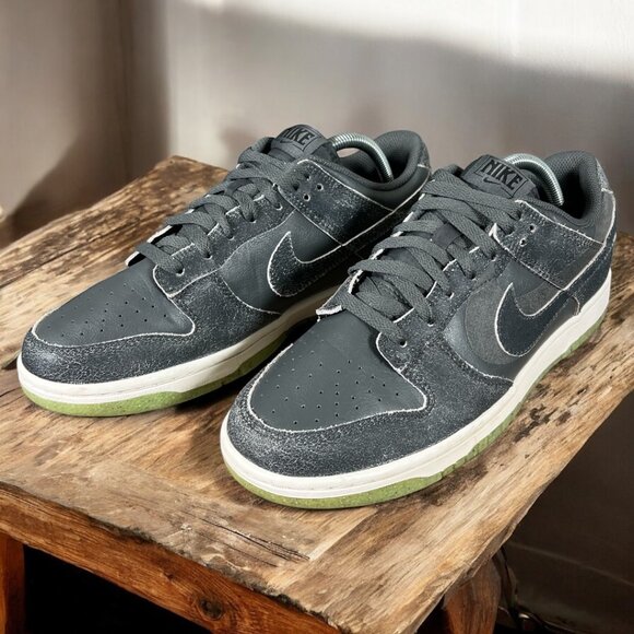 Nike Dunk Retro PRM halloween Cauldron  (2022) men’s size 9.5 grey green clean main image 7
